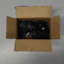 Domiella 8 PCs OD 50mm Luggage Wheels Replacement, Smooth Swivel Caster Wheels, Wear-Resistant Rubber Suitcase Trolley Wheels Repair Kit, A52 (50 x 11mm)