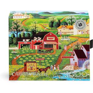 Buffalo Games - Silver Select - Charles Wysocki - Charles Wysocki - Burma Road - 1000 Piece Jigsaw Puzzle for Adults -Challenging Puzzle Perfect for Game Nights - Finished Size is 26.75 x 19.75