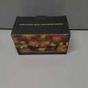 Halloween Lights with Timer for Thanksgiving Decorations: Battery Pumpkin Maple Leaf String Fairy Lights with Romote - 13ft 40 Led Orange Lights for Halloween Autumn Fall Harvest Outdoor Garland Decor