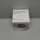 Advanced Memory Foam Neck Travel Pillow, Neck Pillow Airplane with Eye Mask & Ear Plugs, Designed for The Comfort of Travel & Office, Travel Pillow for Plane, Car, Home, Work, Dark Grey