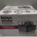 Ninja Professional XL Food Processor Discs, Dough Blade, and Spindle Storage Box, Compatible with NF701, Gray, XSKNF70SBX