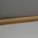 Ivilon Tension Curtain Rod - Spring Tension Rod for Windows or Shower, 36 to 54 Inch. Black