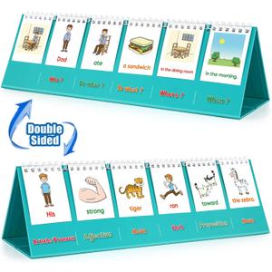Aizweb Silly Sentence Building for Kids,Speech Therapy Learn to Read for Preschool Kindergarten 1st 2nd Grade Special Education Classroom Must Have,Homeschool Educational Toy Reading Learning Game