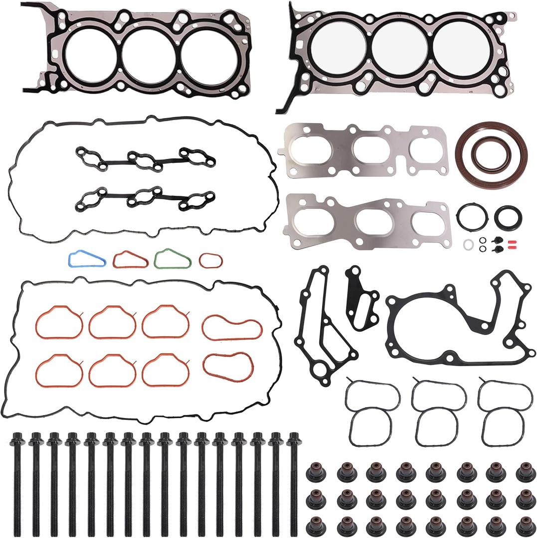 3.5L 3.3L Engine Head Gasket Set Head Bolt for Kia Sedona Sorento Cadenza 2011-2020, for Hyundai Santa Fe Azera 2010-2019 3.3L/3.5L V6 OE#223113CGA0 22311-3CGA0 22311-3CGA5 22311-3CGB0