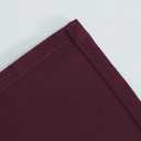 LEMOMO Burgundy Red Thermal Blackout Curtains/52 x 84 Inch/Set of 2 Panels Room Darkening Curtains for Bedroom