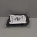 QUOLIX Triangle Under-Door Draft Stopper, 32" Noise Blocker, Weighted Weather Stripping, Gray Cotton & Polyester, Multi-Function Noise & Light Blocker, Black