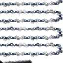 14 Inch Chainsaw Chains, Chainsaw Chain 14 Inch 3/8" LP Pitch .050" Gauge 52 Drive Links, 14 In Chain Saw Chain Compatible with Homelite Poulan Echo Ego Ryobi Chain Saw Chains(4 Pack)