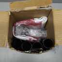 LETSTRY 5FT Flag Pole Kit for Outside House with American Flag & Solar Light,1" Thickened Stainless Steel Wall Mount Flagpole with 180Adjustable Bracket for Residential Outdoor Porch, Black