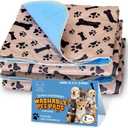 Super Absorbent Washable Pee Pads for Dogs Large 35 x 31 (2-Pack) Puppy Pads pet Training Pads Reusable Pee Pads for Dogs 100% Waterproof Dog Puppy Pee Pads Extra Large Wee Wee Pads for Dogs pet Peed