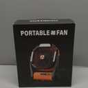 Portable Rechargeable Fan, 20000mAh Cordless Battery Powered Camping Tent Fans with SOS & LED Lantern, Small USB C Operated Outdoor Ventilador for Travel Camp Fishing Bedroom Power Outage Emergency (Large, Neon Green)