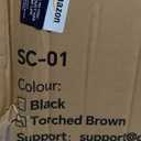 Chezerra A Frame Chalkboard Sign, 40"x20" Extra Large Sidewalk Chalk Board, Wooden Standing ChalkBoards Set with Markers, Double-Sided Magnetic Blackboard for Cafs, Weddings, Party Guide, Brown