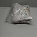 Lahome Modern Abstract Round Rug - 3Ft Small Washable Kitchen Round Area Rug Bedroom 3x3 Circle Mat, Soft Low Pile Non Slip Indoor Throw Carpet for Cabinet Bathroom Home Office, Grey