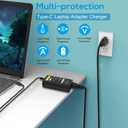 Universal Chromebook Charger 65W USB-C Charger Type C Port Adapter, for Thinkpad/Yoga, Dell, Chromebook 3100, Latitude 5420, Acer, Google Series Type C Chromebook Charger Fast Charging