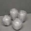 Qeirudu 8 oz Small Clear Plastic Bowls, 100 Pack Disposable Hard Plastic Party Serving Bowls for Salads, Ice Creams, Fruit, Desserts, Parfaits, Snacks