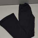 Sunzel High Waist Mini Flared Leggings for Women, Tummy Control Casual Flare Yoga Pants for Yoga Workout Gym (Small, Black)