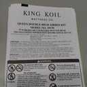 King Koil Luxury California King Size Air Mattress with Built-in High-Speed Pump Best for Home, Camping & Guests, 20" Double High Airbed Adjustable Blow Up Mattress, Waterproof, (Black)