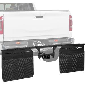 JOYTUTUS 2.5" Hitch Mount Mud Flaps for Trucks & SUVs