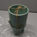 Napco Imports Indoor Outdoor Plant Succulent Herb Flower Pot with Footed Saucer 5.75 Inch