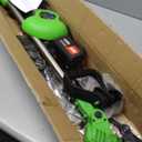 Weed Wacker Cordless,24v Electric Weed Eater Battery Powered,3 in 1 Lightweight Grass Trimmer with 2 4.0 Ah Batteries & Charger, Height Adjustable Brush Cutter for Women,Lawn Care,Garden,Yard (Green)