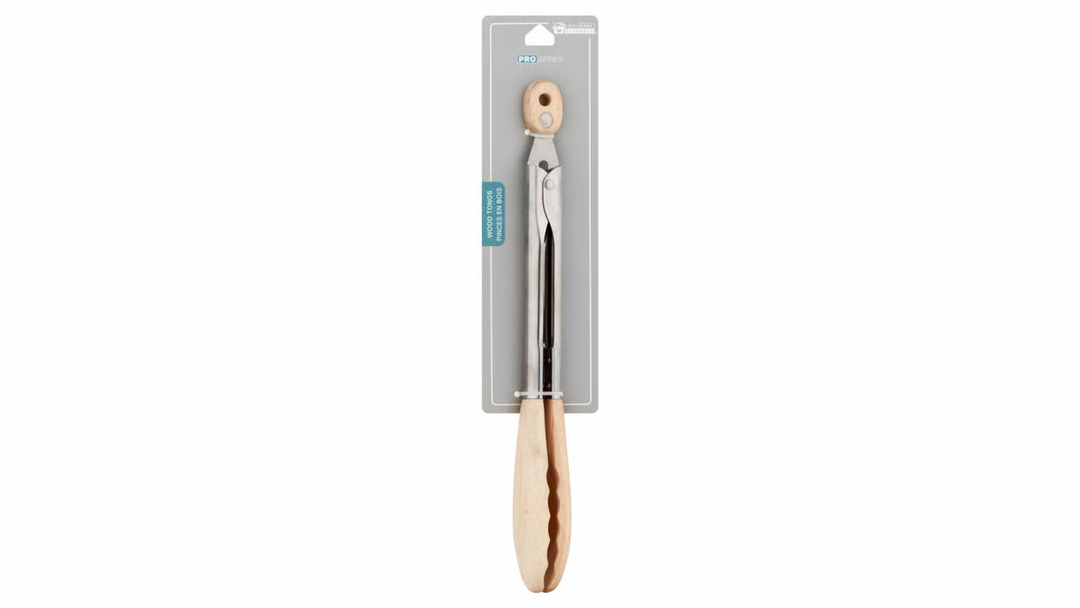 Culinary Elements Wood Culinary Elements Tongs, 1 EA