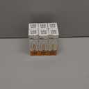 2W LED Candelabra Bulb 25W Equivalent E12 Dimmable LED Bulbs Clear Filament Vintage Home Decoration Candle Light Bulbs B11 2700K Warm White,6 Pack