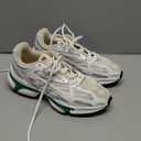 Lacoste Women's L003 2K24 Sneaker (8.5, White & Green)