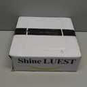 34W LED Ceiling Light with Remote, 3000-6000K Dimmable Modern Flush Mount Ceiling Lighting Fixture White 4 Rings Round Chandelier Ceiling Lamp for Small Room, Bedroom