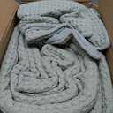 Levtex Home Mills Waffle Full/Queen Quilt Set (88x92in) with 2 Pillow Shams (26x20in) - Desert Sage - 100% Cotton Full/Queen Size Quilt Bedding Set - Lightweight, Soft, Pre-Washed