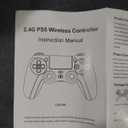 Wireless controller for PS5/PS4 with 2.4G adapter