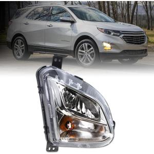 Right Passenger Side Fog Lights Signal Assembly Compatible With 2018 2019 2020 2021 Chevy Equinox Bumper Lamp Fog Light Replace#85161292