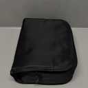 Joan & David 6 Pieces Travel Packing Cubes Set Luggage Organizers and Laundry Bag with TSA Approved Bottles (Black)