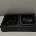 ELS PET Elevated Dog Bowls, Adjustable Raised Dog Bowls with No Spill Dog Water Bowl and Stainless Steel/Slow Feeder, Stand for Small Medium Large Dogs,Cats & Pets (Plastic)