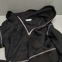 PRETTYGARDEN Women's 2026 Fall Hooded Sweatshirts Long Sleeve Half Zip Cropped Hoodies Pullover Winter Fashion Clothes (Black, Small)