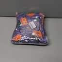 Funny Blanket Cat Pumpkin Throws for Kids Adults Pumpkin Cat Home Decor Gifts Flannel Blanket 40"x50" (Purple-hl1)