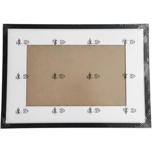 11x14 Inch PVC Picture Frame - Durable Plastic Photo Frame for Wall or Tabletop Display, Lightweight Poster Holder (Black, 1 Pack)