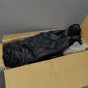 ELTOW Toddler Blow-Up Mattress with Sides, Inflatable Toddler Travel Bed with Safety Bumpers, Portable Kids Air Mattress for Travel, Complete Set with High-Speed Pump & Carry Bag - Black