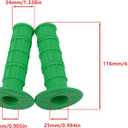 PowerMotr Motorcycle 22mm Universal Grips 7/8" Anti-Slip Rubber Bike Handlebar Waffle Grips Replacement for CRF EXC Motocross Motorcycle Offroad Dirt Pit Bike