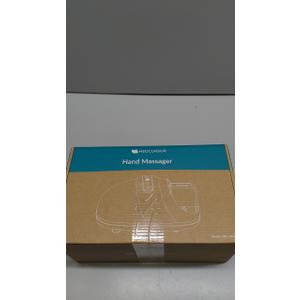 Medcursor Cordless Hand Massager, Hand Massager with Heat and Compression, Hand Warmer with Acupressure Beads, 6 Massage Modes, 2 Heat Levels, 3 Timers (Grey)