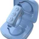 ADZERD Remote Control for TikTok, Page Turner for iPhone/iPad, Bluetooth Camera Video Recording Remote, Scrolling Ring for TIK Tok, Compatible with iOS/Android Phones & Tablets - Blue