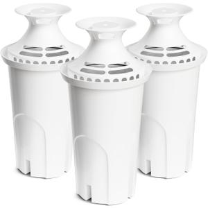 Water Filter Replacement Compatible with Brita Water Pitchers and Dispensers, by DESENRUIS for Classic 35557, OB03, Mavea 107007, Reduce Chlorine and Bad Taste, BPA free, Pack of 3