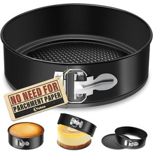 Vakoo 9 Inch Springform Pan - Nonstick, Leakproof Cheesecake Pan for Baking, Easy Release, No Parchment Paper Needed