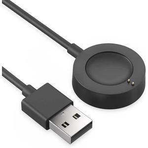 Charger Cable for Fossil Gen 4/5/6 & Michael Kors Gen 4/5/5E/6 Smart Watches (3.3ft/1m) (Black)