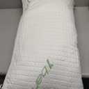 King Size Rayon Derived from Bamboo Pillows, Cooling Shredded Memory Foam Pillow Sets for Sleeping for Back, Stomach, Side Sleepers, Adjustable, Washable Cover,King (Pack of 1)