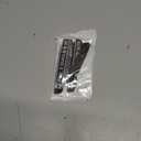 Magnetic Tool Box Labels, Reusable Heavy Duty Magnetic Toolbox Labels for Garage, Workshop, Storage Bins, 12 Pcs/Black (Extra-thick)