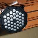 Aprjv Par Lights Stage Lights Uplights LED RGB Lighting DMX512 Sound Activation Multiple Lighting Modes Party Light for DJ, Disco, Stage, Wedding - 8 Packs