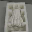 Handmade Ceramic Vase Small Simple White Ceramic vase Light Luxury Decoration European Farmhouse Vintage Style - Decorative Table Centerpiece for Flowers, for Her, Housewarming