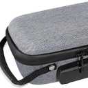 LYLEAF Smell Proof Bag Containers with Lock, Small Stash Box, Portable Hard Body Case (7Inch Grey) (7.1*4.3*2.75inch)