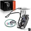 A-Premium 1 Electrical Connector Electric Fuel Pump Module Assembly with Sending Unit Compatible with Chevrolet Malibu 2009-2010 & Pontiac G6 2009-2010 & Saturn Aura 2009, Only Fit for PZEV