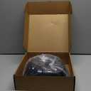 Bundt Cake Pan, 10-Inch Nonstick Round Fluted Tube Cake Baking Pan, Buntz Pound Cake Mold,Tube Bakeware,Baking Mold for Jello/Gelatin/Chocoflan/Flan, Non Toxic, Easy Clean - Black