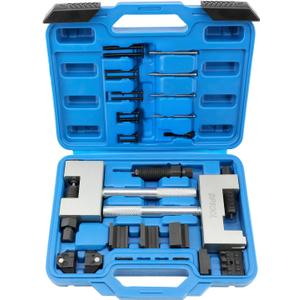 Engine Timing Chain Removal Installer Breaker Assembly Tools Kit Riveting Tool Double Camshaft Disassembler Compitable with Mercedes Benz M271 M272 M273 M276 Chrysler Replacemen for Jeep